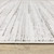 Homeroots Home Decor 5' x 8' Abstract Area Rug, White and Grey, Power Loom Stain Resistant