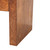 16" Chestnut Solid Wood One Drawer Nightstand