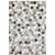 5' X 7' Grey Charcoal Brown Tan And Ivory Geometric Power Loom Stain Resistant Area Rug - 606114607052