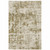 5' X 7' Beige Gold And Grey Abstract Power Loom Stain Resistant Area Rug - 606114613381