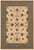 3' X 5' Black And Beige Oriental Area Rug