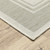 Homeroots Home Decor 8' x 10' Ivory and Gray Bordered Indoor Outdoor Area Rug