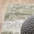 Homeroots Home Decor 5' x 8' Oriental Power Loom Stain Resistant Area Rug, Grey, Ivory, Beige, and Taupe