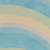 Homeroots Home Decor 8' Ocean Blue Beige Hand Tufted Abstract Waves Indoor Runner Rug