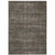 Homeroots Home Decor 5' X 8' Charcoal Grey Grey Ivory Tan And Brown Abstract Power Loom Stain Resistant Area Rug