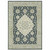 Homeroots Home Decor 10' x 13' Teal Blue Grey Tan Beige Geometric Area Rug, Stain Resistant, Power Loom