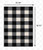 Homeroots Home Decor 5' x 7' Monochromatic Gingham Pattern Indoor Area Rug
