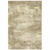 Homeroots Home Decor Beige Grey Tan and Gold Abstract Power Loom Stain Resistant Area Rug 5' x 8'
