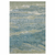 8' X 11' Blue And Green Abstract Area Rug