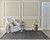 Homeroots Home Decor 7'x10' Grey Black Hand Tufted Space Dyed Geometric Indoor Area Rug, Hand-Tufted, Wool Material