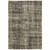3' X 5' Charcoal Grey Beige And Tan Abstract Power Loom Stain Resistant Area Rug - 606114593577