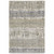 Homeroots Home Decor 5'x8' Grey and Ivory Abstract Lines Area Rug