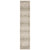 Homeroots Home Decor 3'x12' Beige and Ivory Medallion Runner Rug