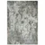 Homeroots Home Decor 5' x 8' Oriental Area Rug, Ivory Grey Charcoal Blue and Rust, Stain Resistant