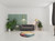 5' Yellow And Ivory Abstract Round Rug