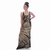 ELODIE DRESS Rayon Spandex Tie Dye Cross Back Maxi Dress
