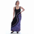 ELODIE DRESS Rayon Spandex Tie Dye Cross Back Maxi Dress