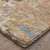 Homeroots Home Decor 5' X 8' Tan and Blue Wool Abstract Tufted Handmade Stain Resistant Area Rug