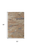 5' X 8' Tan and Blue Wool Abstract Hand Tufted Area Rug