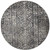 Homeroots Home Decor 9' Gray, Ivory and Taupe Round Abstract Stain Resistant Area Rug