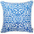 18"x 18" Blue Sky Scroll Decorative Throw Pillow Cover Printed