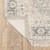 Homeroots Home Decor 2' X 8' Beige And Grey Oriental Hand Loomed Stain Resistant Runner Rug With Fringe