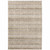 3' X 5' Gray and Ivory Abstract Power Loom Area Rug