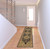 Homeroots Home Decor 2' X 8' Oriental Runner Rug, Gold, Brown, Grey, Rust, Green and Purple, Power Loom Stain Resistant