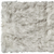 2' X 3' Gray And Ivory Faux Fur Area Rug