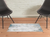 2' X 3' Ivory And Blue Abstract Printed Stain Resistant Non Skid Area Rug