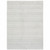3' X 5' White And Grey Geometric Power Loom Stain Resistant Area Rug Polyester