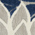 Homeroots Home Decor Ivory and Navy Indoor Outdoor Runner Rug, 2 X 8 feet