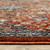 3' X 5' Red Blue Gold And Ivory Oriental Power Loom Stain Resistant Area Rug With Fringe