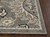 5' X 8' Gray And Ivory Floral Medallion Area Rug Polypropylene