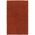 3' X 5' Rust Red Shag Tufted Handmade Stain Resistant Area Rug