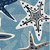 90" X 114" Blue Polypropylene Rug