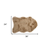 2' X 3' Tan Shag Area Rug