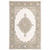 2' X 3' Beige And Ivory Oriental Area Rug