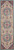 2’ x 8' Pink and Blue Floral Medallion Runner Rug