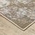 2' X 8' Grey Salmon Pink Blue Beige And Green Abstract Power Loom Stain Resistant Runner Rug