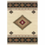 2' X 3' Beige Southwestern Power Loom Stain Resistant Area Rug