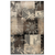 4' X 6' Beige Brown And Gray Floral Distressed Area Rug