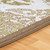 5' X 8' Beige And Brown Damask Distressed Area Rug