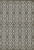 8'x10' Grey Machine Woven UV Treated Geometric Indoor Outdoor Area Rug