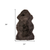 2' X 3' Chocolate Genuine Sheepskin Shag Area Rug