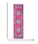 Homeroots Home Decor Fuchsia and Blue Distressed Runner Rug, 2 x 6 Inch