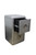 32" Silver Aviator Aluminum Two Drawer Filing Cabinet