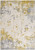 3’ x 5’ Gold and Gray Abstract Area Rug - 4512822884714