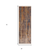 2' X 6' Beige Abstract Distressed Runner Rug