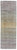 10' Beige and Purple Ombre Hand Woven Runner Rug